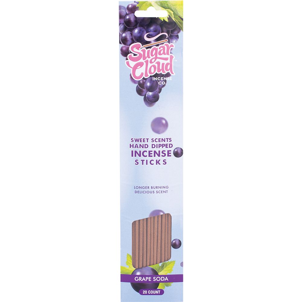 Sugar Cloud Sweet Scents Hand-Dipped Incense Sticks | 20pc