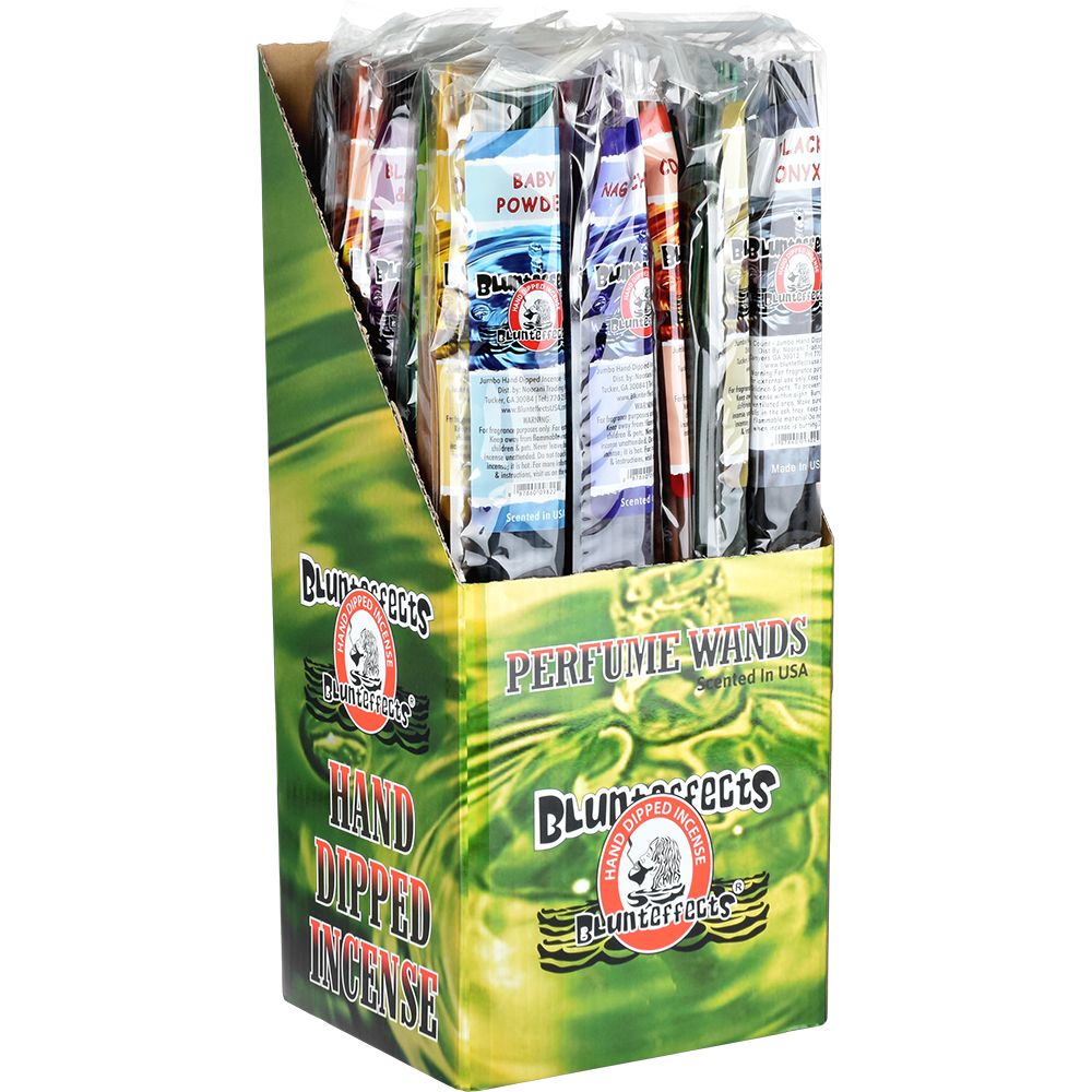 24PK DISPLAY - Blunteffects Jumbo Incense Sticks - 19" / 30pc / Assorted Scents | 24PK DISPLAY